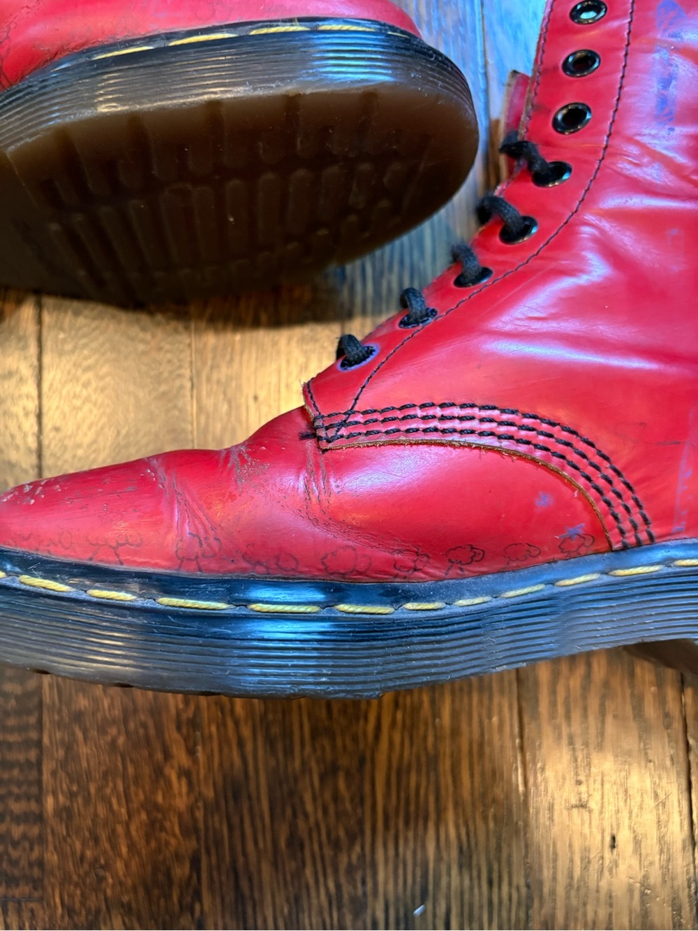 Vintage 90s Made in England Doc Martens - Picture 5 of 12